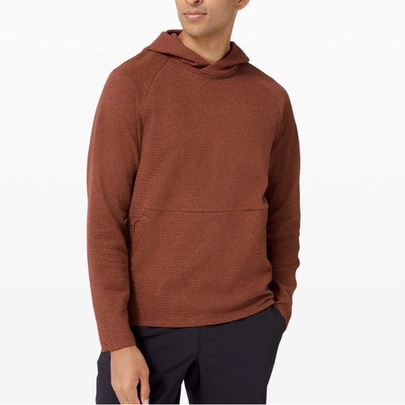 lululemon athletica Other - Lululemon At Ease Hoodie Heathered Copper Mens Large